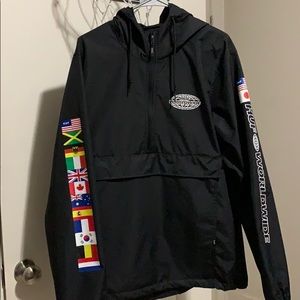 Huf Worldwide Flags Windbreaker